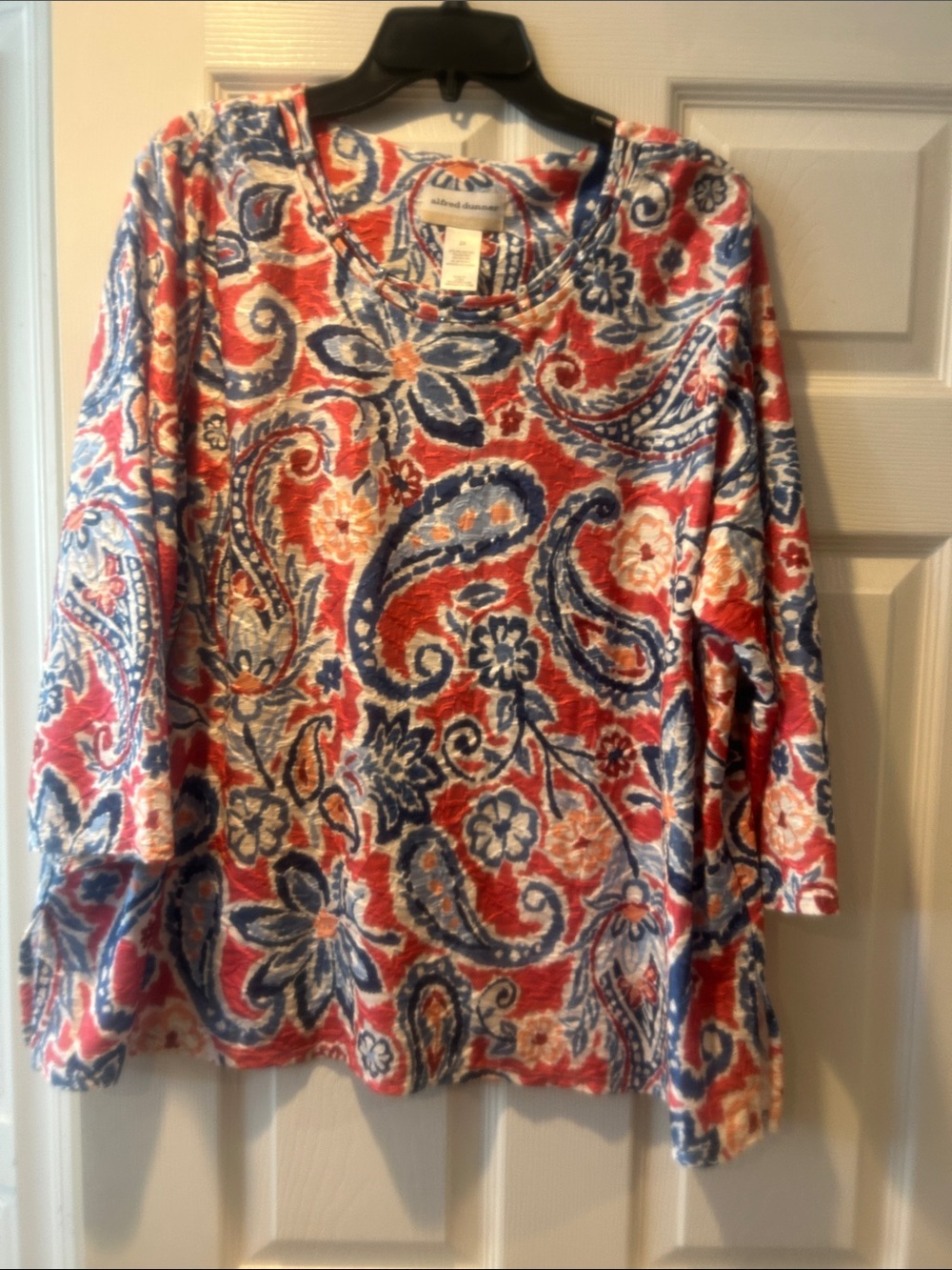 NWT Sz 2x Alfred Dunner Austin blouse